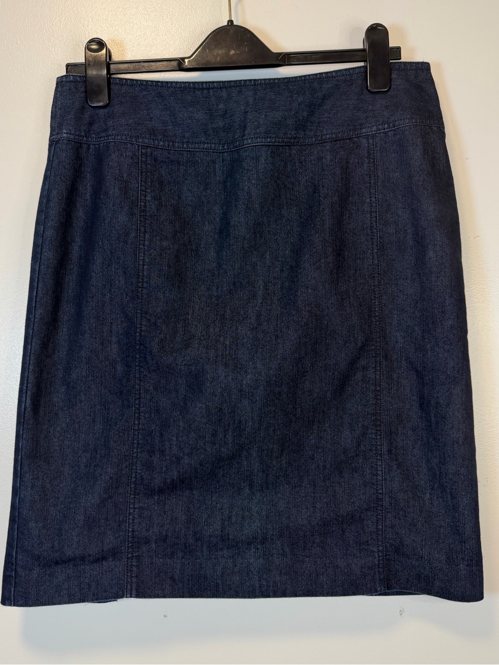 Chaus Dark Denim Pencil Skirt